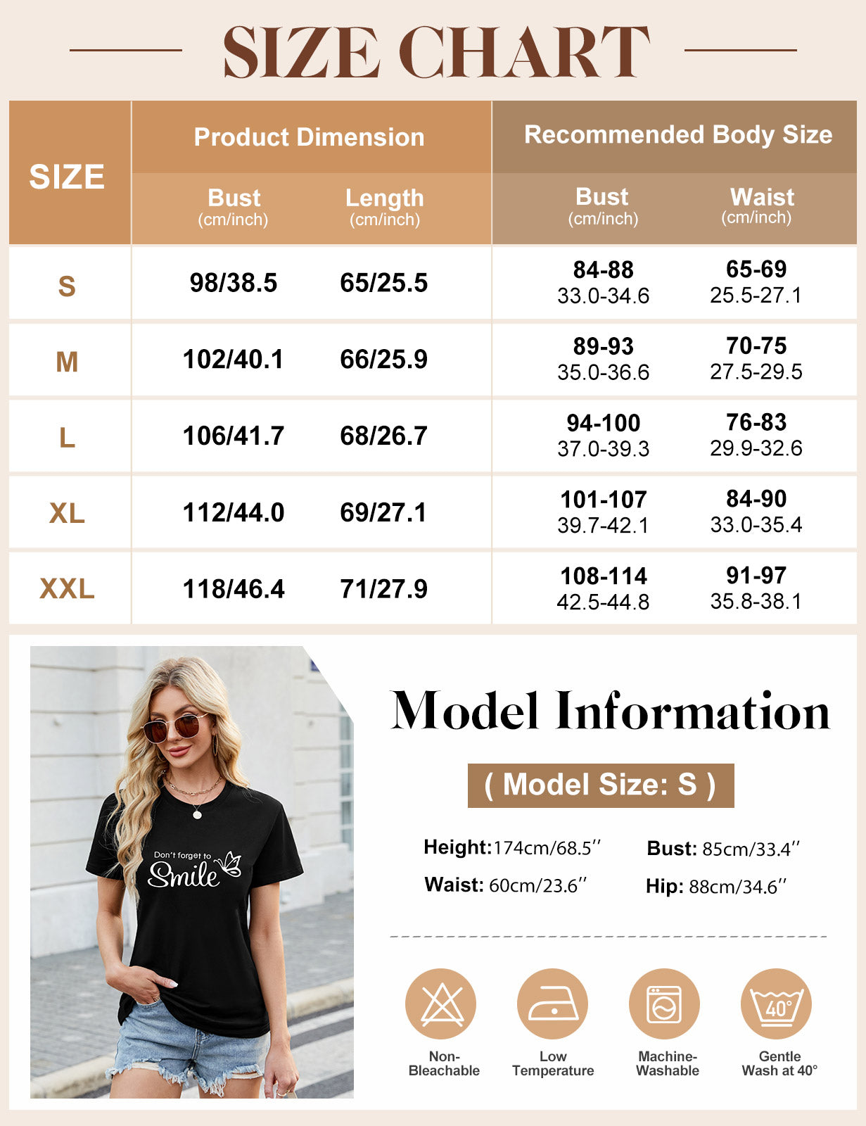 TOMEEK Women's T-Shirts Short Sleeve Ladies Tops Summer Crew Neck Basic Tops Graphic Print Tee Shirts Casual Black Tshirt